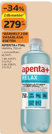 Auchan Apenta+ ital ajánlat