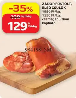 Auchan Zádor füstölt első csülök ajánlat