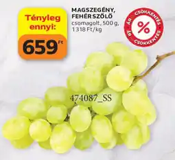 Auchan Magszegény, fehér szőlő ajánlat