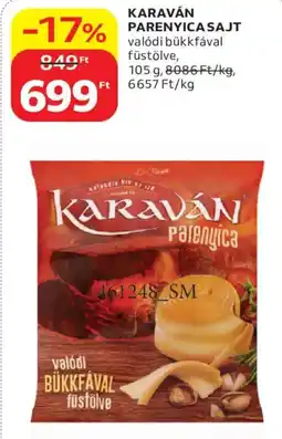 Auchan Karaván parenyica sajt ajánlat