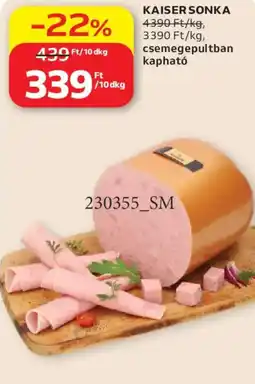 Auchan Kaiser sonka ajánlat