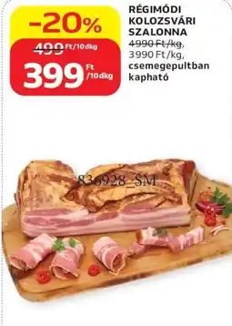 Auchan Régimódi kolozsvári szalonna ajánlat