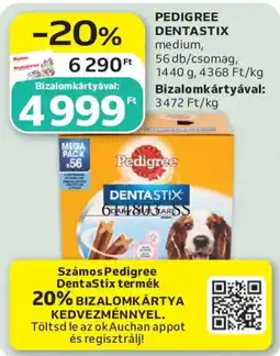 Auchan Pedigree dentastix ajánlat