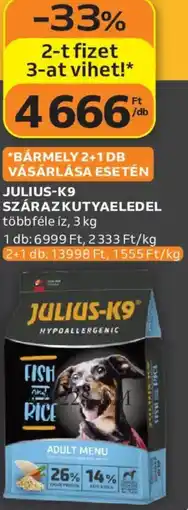 Auchan Julius-K9 száraz kutyaeledel ajánlat