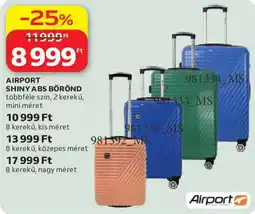 Auchan Airport shiny abs bőrönd ajánlat