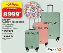 Auchan Airport rainbow abs bőrönd ajánlat