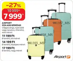 Auchan Airport zen abs bőrönd ajánlat