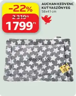 Auchan Auchan kedvenc kutyaszőnyeg ajánlat
