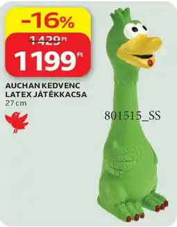 Auchan Auchan kedvenc latex játékkacsa ajánlat