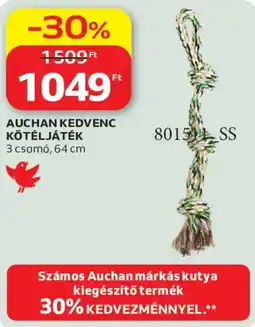 Auchan Auchan kedvenc kötéljáték ajánlat