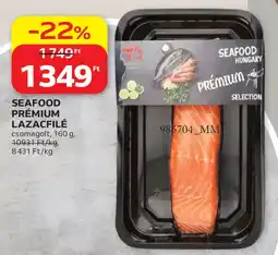 Auchan Seafood Hungary lazacfilé ajánlat