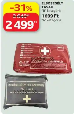 Auchan Elsősegély tasak ajánlat