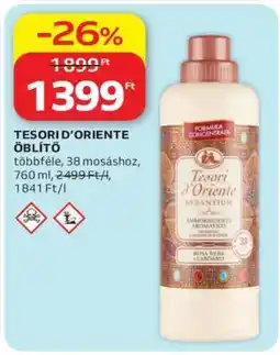 Auchan TESORI D’ORIENTE Öblítő ajánlat