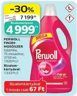 Auchan PERWOLL FINOM-MOSÓSZER ajánlat