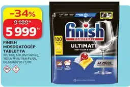Auchan FINISH Mosogatógép-tabletta ajánlat