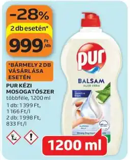 Auchan Pur kézi mosogatószer ajánlat