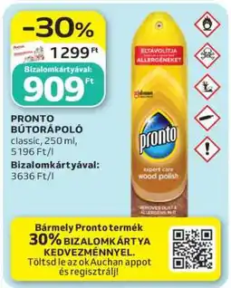 Auchan Pronto Bútorápoló ajánlat