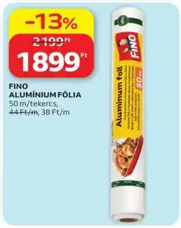 Auchan FINO ALUMÍNIUM FÓLIA ajánlat