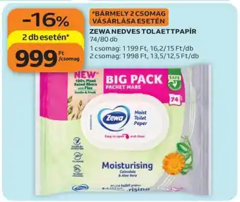 ZEWA NEDVES TOLAETTPAPÍR