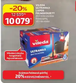 Auchan Vileda Ultramax Lapos Felmosószett ajánlat