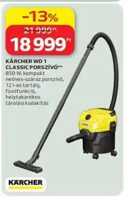Auchan KÄRCHER WD 1 CLASSIC PORSZÍVÓ ajánlat