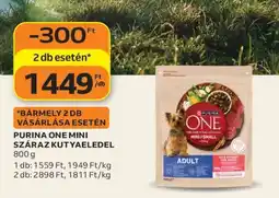 Auchan Purina One Mini Száraz Kutyaeledel ajánlat