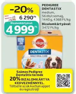 Auchan PEDIGREE Dentastix ajánlat