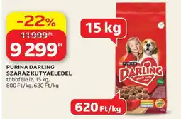 Auchan Purina Darling Száraz Kutyaeledel ajánlat