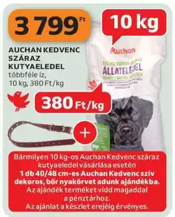 Auchan Auchan Kedvenc Száraz Kutyaeledel ajánlat