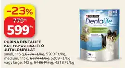 Auchan PURINA DENTALIFE KUTYA FOGTISZTÍTÓ JUTALOMFALAT ajánlat