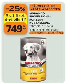 Auchan MORANDO PROFESSIONAL KONZERV KUTYAELEDEL ajánlat