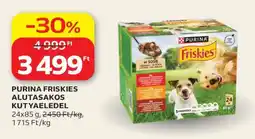 Auchan PURINA FRISKIES ALUTASAKOS KUTYAELEDEL ajánlat