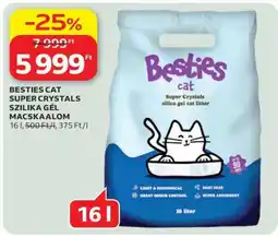 Auchan BESTIES CAT SUPER CRYSTALS ajánlat