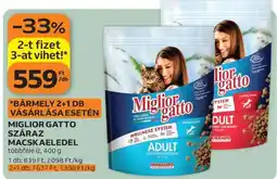 Auchan Miglior Gatto Száraz Macskaeledel ajánlat