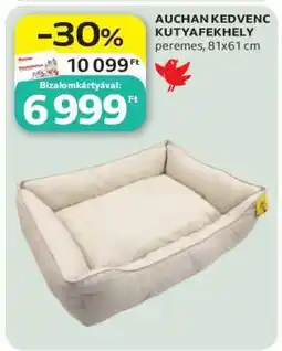 Auchan AUCHAN KEDVENC KUTYAFEKHELY ajánlat