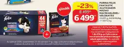 Auchan PURINA FELIX FANTASTIC ALUTASAKOS HÁZIAS MACSKAELEDEL-VÁLOGATÁS ajánlat