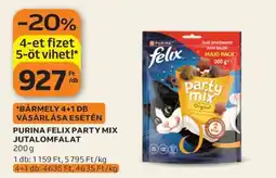 Auchan PURINA FELIX PARTY MIX JUTALOMFALAT ajánlat