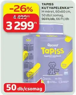 Auchan TAPISS KUTYAPELENKA ajánlat