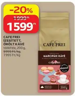 Auchan CAFE FREI ÍZESÍTETT ŐRÖLT KÁVÉ ajánlat
