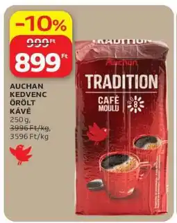 Auchan AUCHAN KEDVENC ŐRÖLT KÁVÉ ajánlat