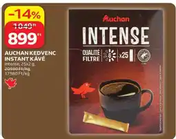 Auchan AUCHAN KEDVENC INSTANT KÁVÉ ajánlat