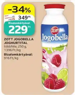 Auchan Zott Jogobella joghurtital ajánlat
