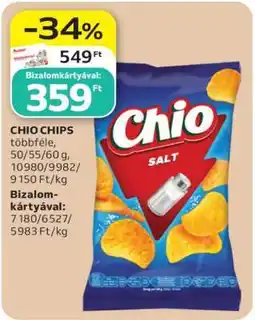 Auchan CHIO Chips ajánlat