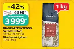 Auchan BIANCAFFÉ INTENSO SZEMES KÁVÉ ajánlat