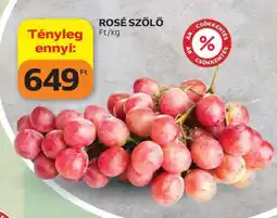 Auchan Rosé Szőlő ajánlat