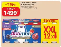Auchan Danone Actimel joghurtital ajánlat