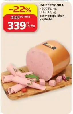 Auchan Kaiser sonka ajánlat