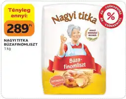 Auchan NAGYI TITKA Búzafinomliszt ajánlat