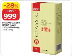 Auchan BRAVOS Classic őrölt kávé ajánlat