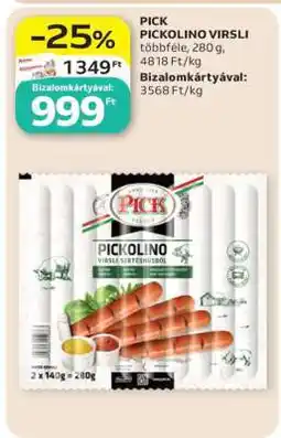 Auchan PICK Pickolino virsli ajánlat